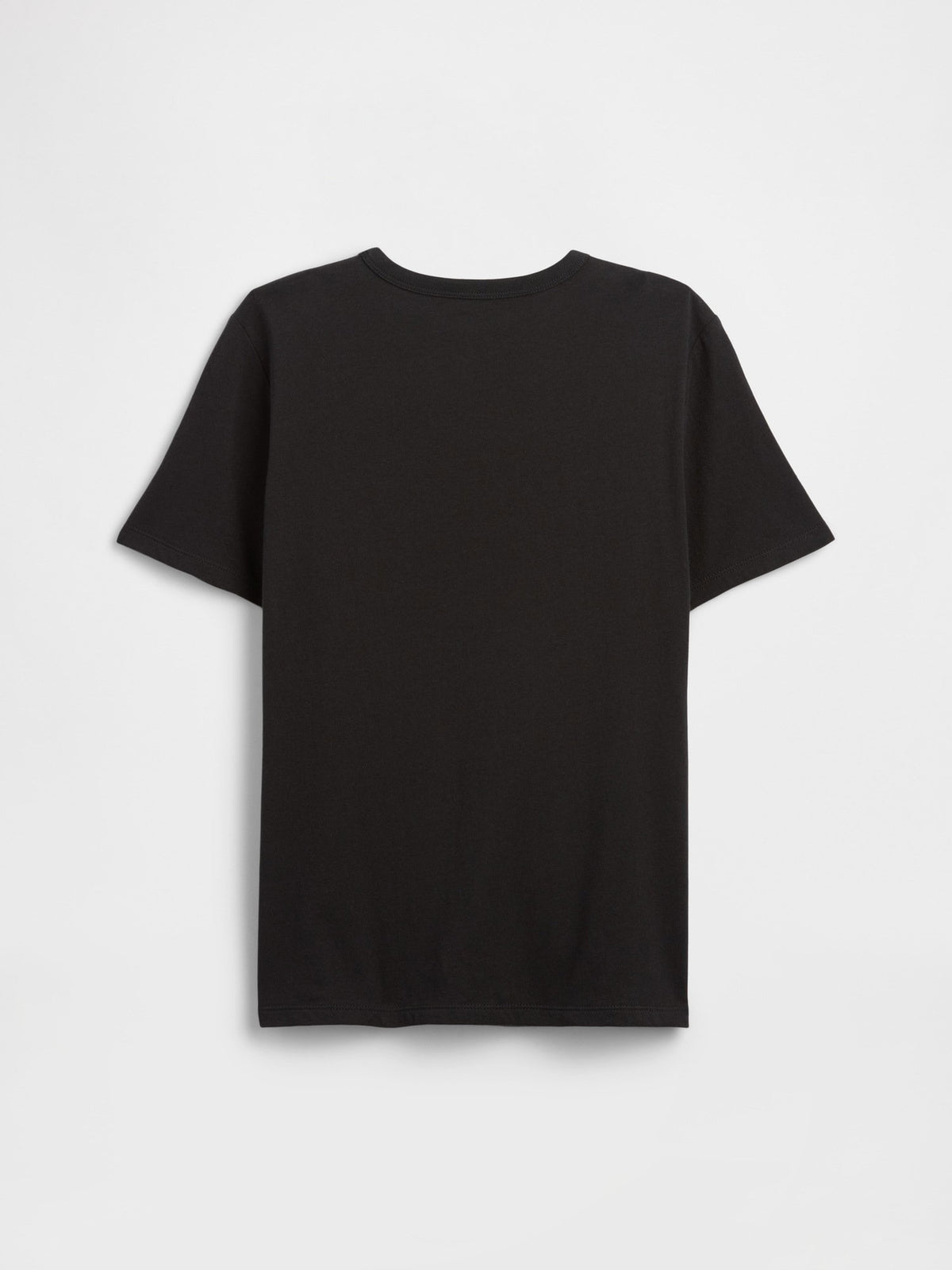Siyah Grafik Baskılı T-shirt