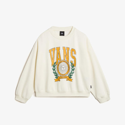 Vans First Team Loose Crew Çocuk Beyaz Sweatshirt