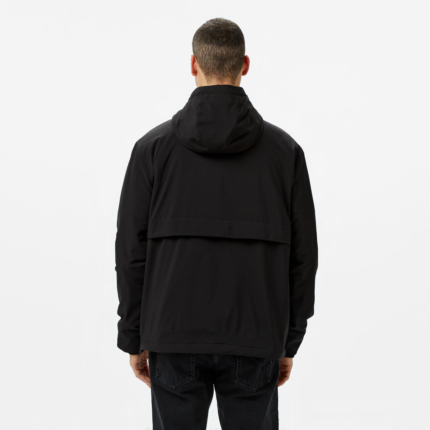 United4 Ribstop Anorak Erkek Siyah Mont