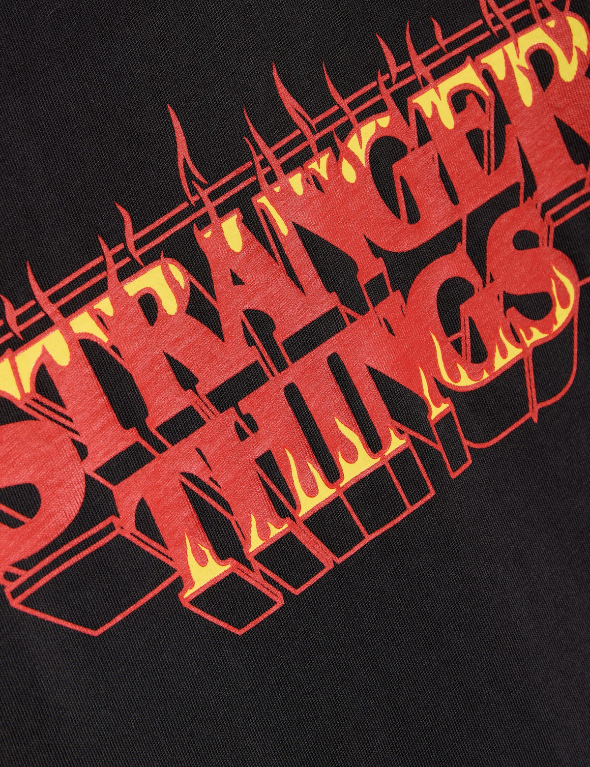 Pamuklu Stranger Things T-shirt (6-16 yaş)