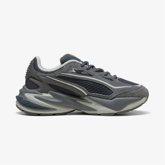 Puma Rs Surge Hairy Suede Unisex Gri Spor Ayakkabı