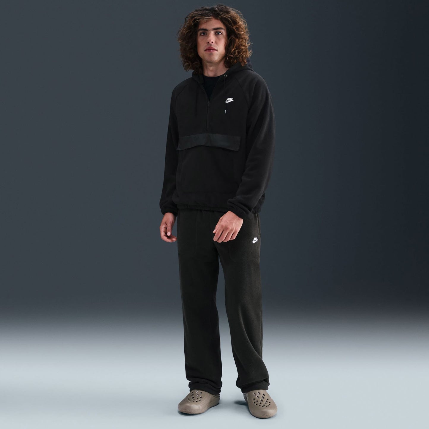 Nike Sportswear Club Erkek Siyah Sweatshirt