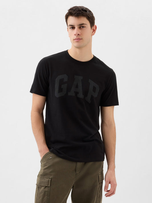 Siyah Everyday Soft Gap Logo 2'li T-shirt Seti