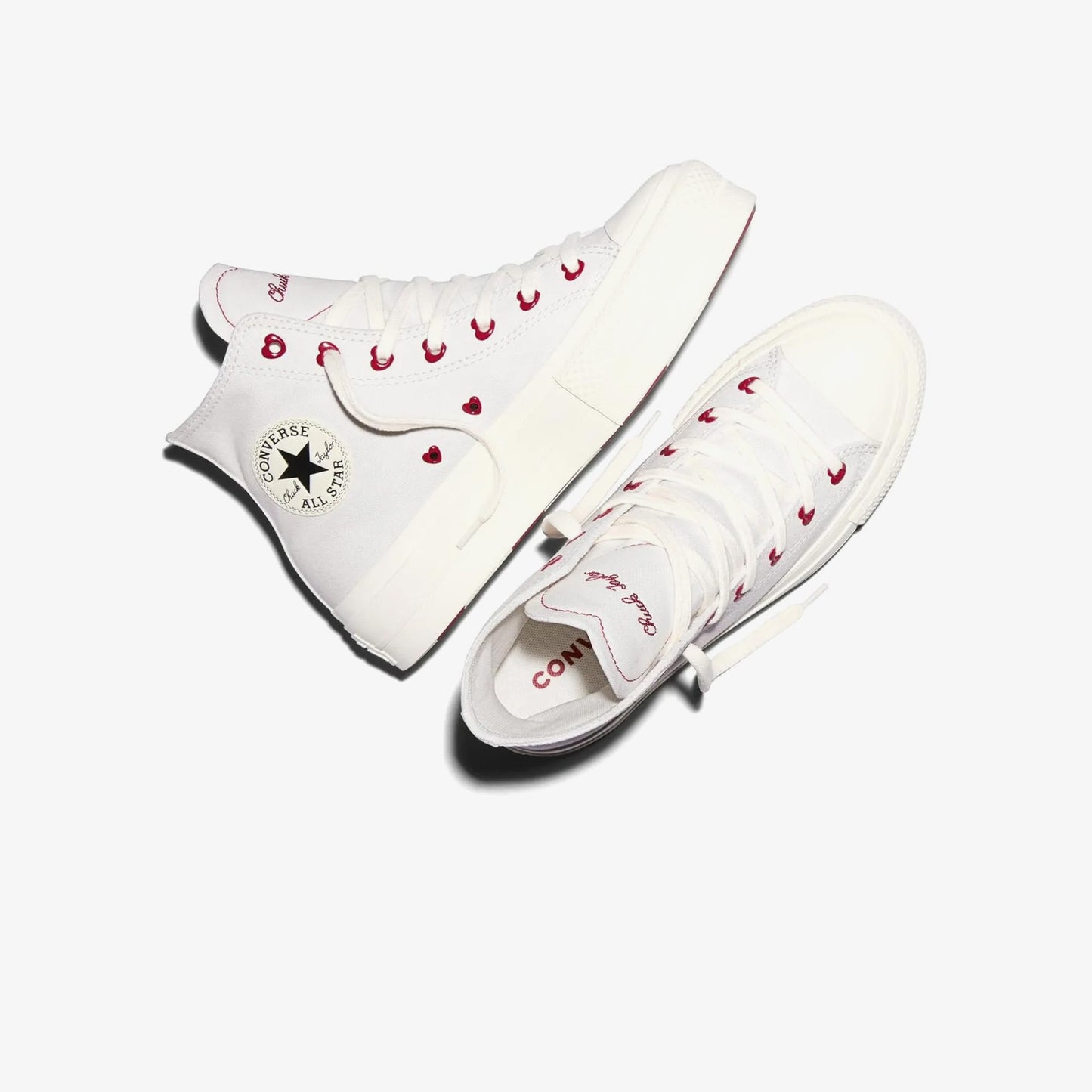 Converse Valentine's Day Chuck Taylor All Star Lift Unisex Krem Sneaker