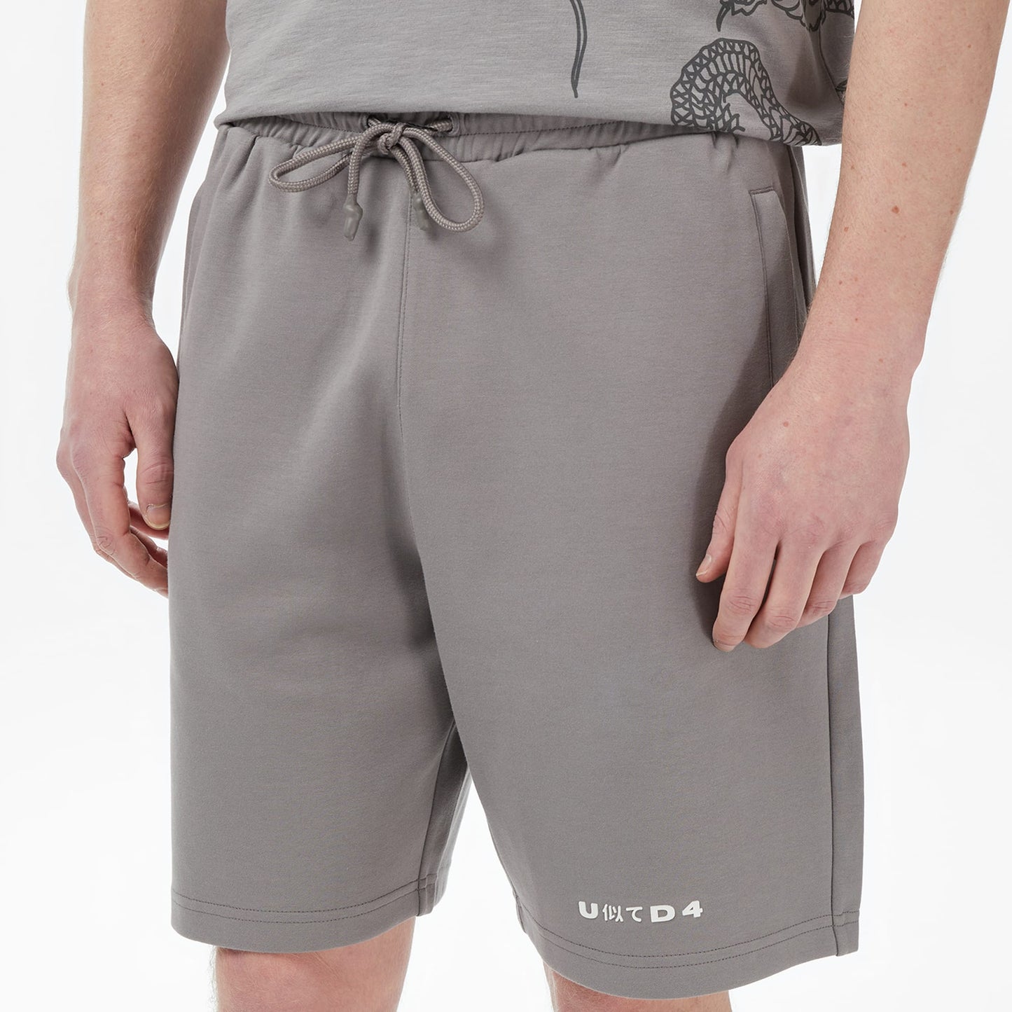 United4 Regular Fit Erkek Gri Şort