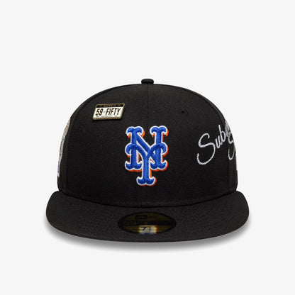New Era Img Subway Series 59fifty Neymetco Unisex Siyah Şapka