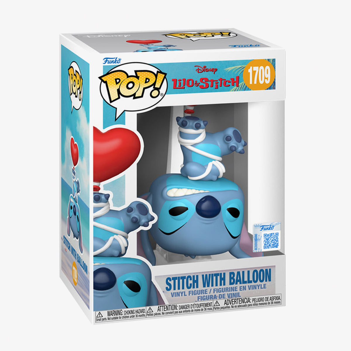 Funko Pop! Disney: Lilo &amp; Stitch S4 Stitch With Balloon Unisex Renkli Figür