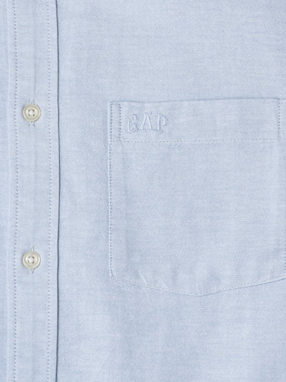 Mavi Gap Logo Oversize Oxford Gömlek