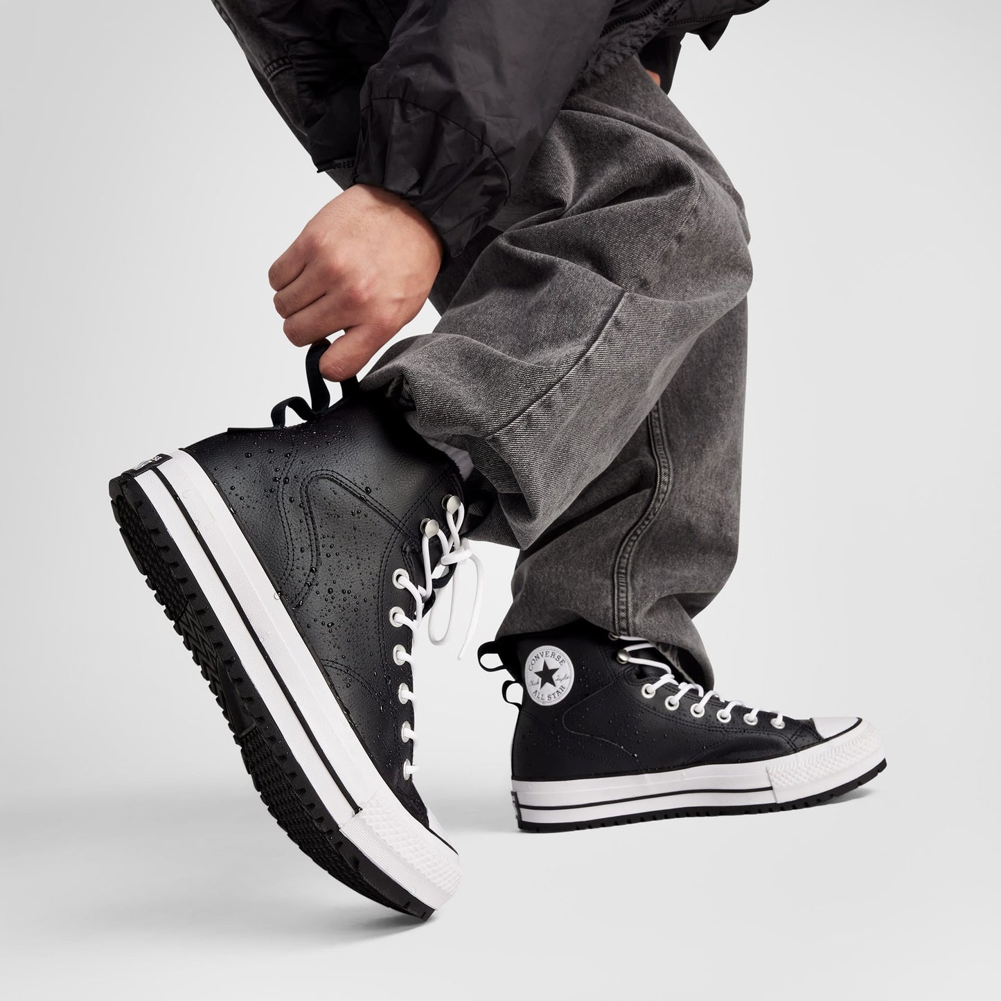 Converse Chuck Taylor All Star Su Itici Özellikli Unisex Siyah Sneaker