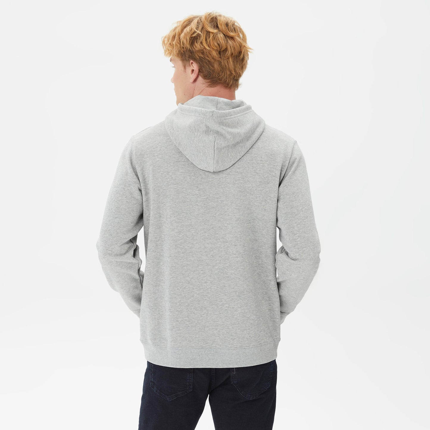 Converse Go-to Embroidered Star Chevron Unisex Gri Hoodie