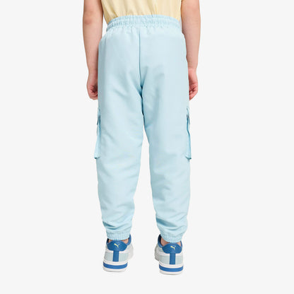 Puma X Trolls Cargo Çocuk Mavi Pantolon