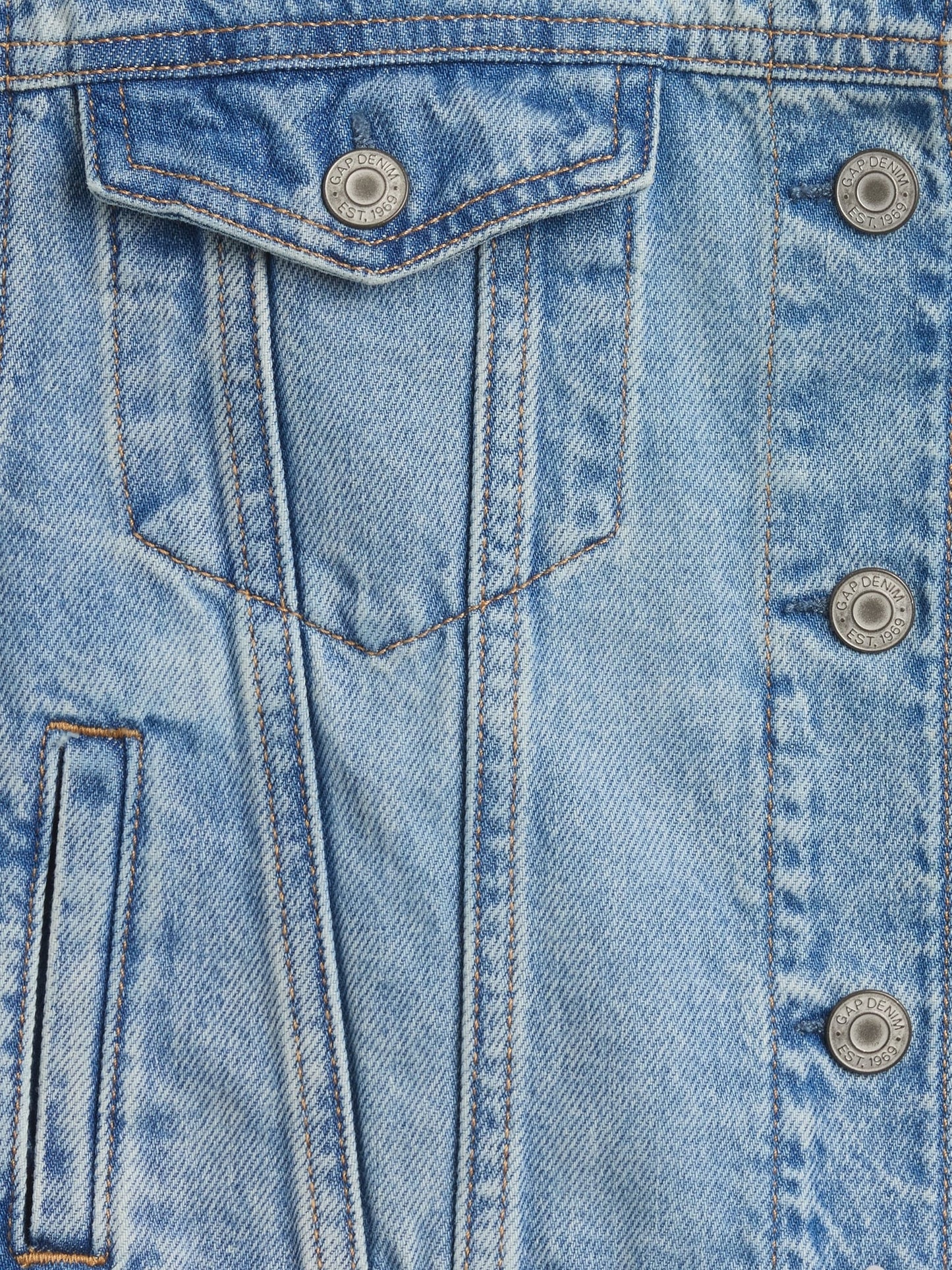 Açık Mavi Icon Denim Ceket