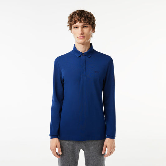 Lacoste Regular Fit Erkek Mavi Polo