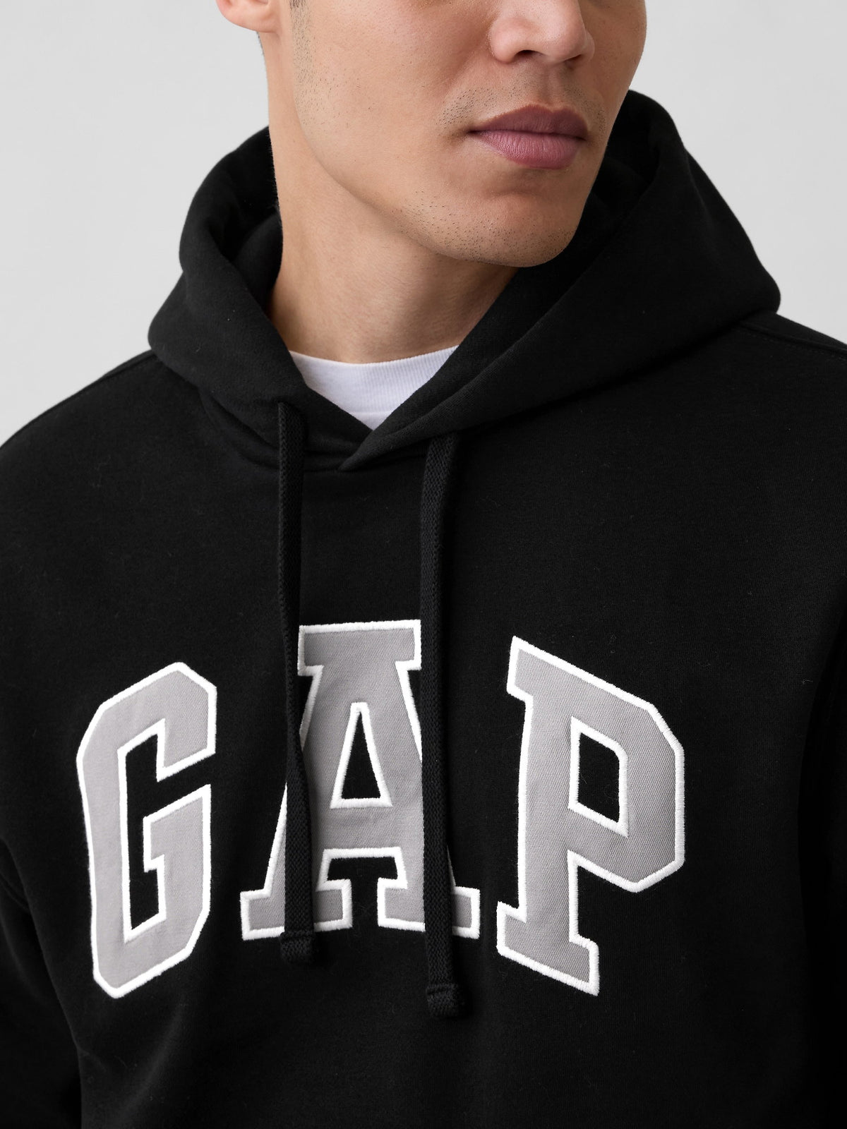 Siyah Vintagesoft Arch Gap Logo Sweatshirt