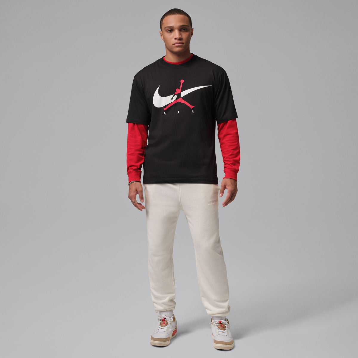 Jordan Brooklyn Jumpman Erkek Siyah T-shirt