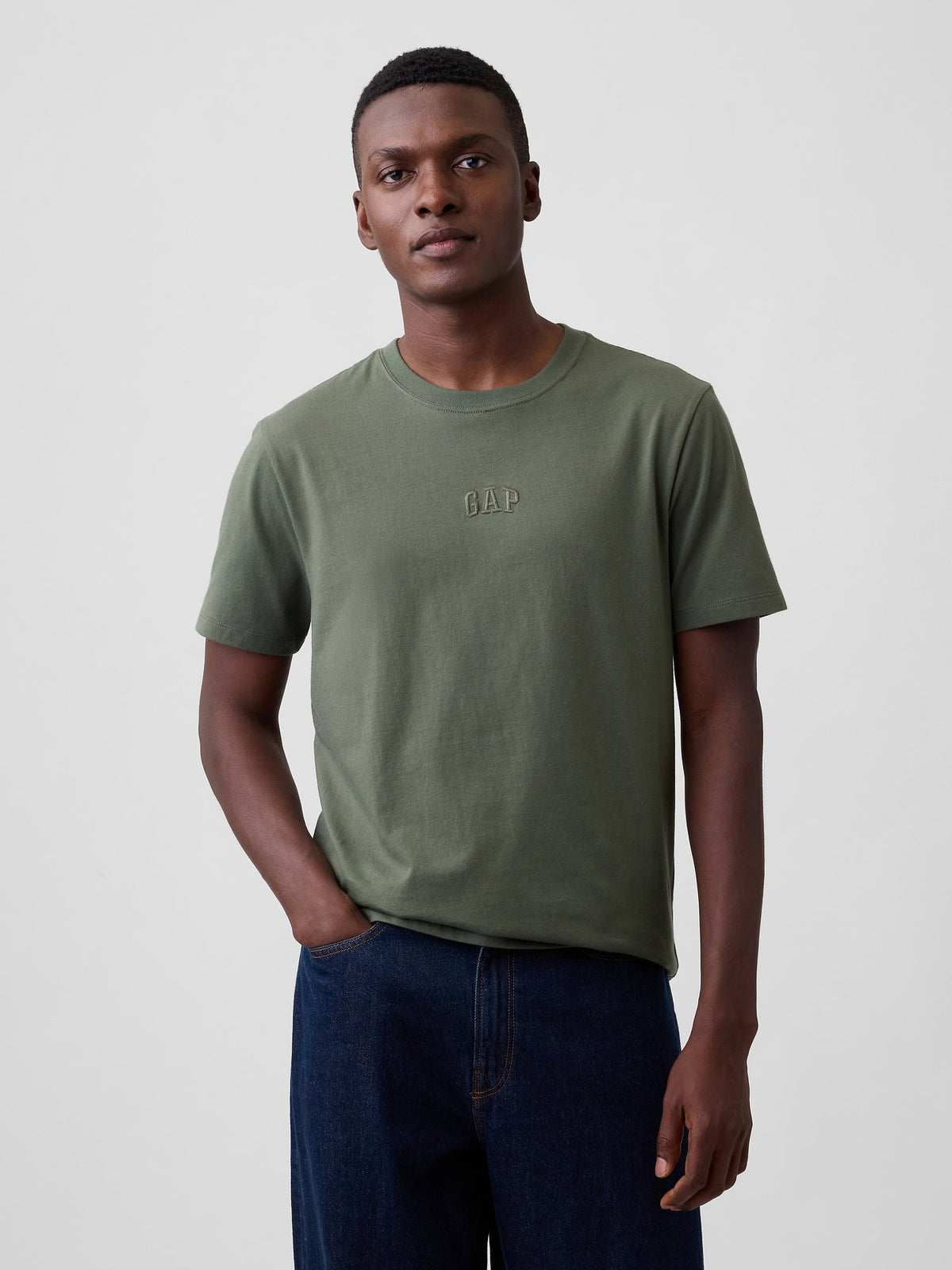 Haki Everyday Soft Gap Mini Logo T-shirt