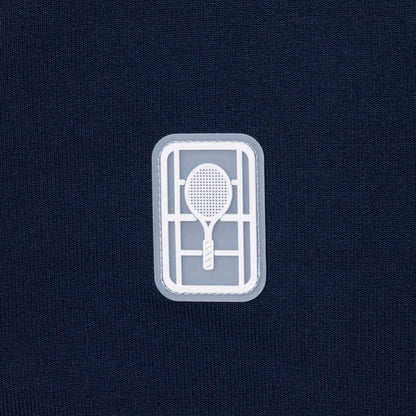 Lacoste Kadın Relaxed Fit Fermuarlı Lacivert Sweatshirt
