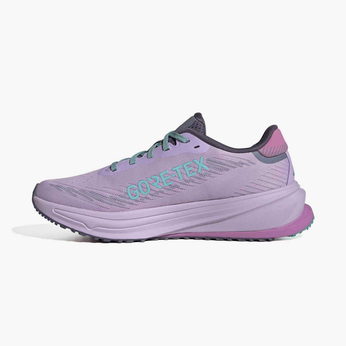 Adidas Supernova Rise Gore-tex Kadın Mor Koşu Ayakkabısı