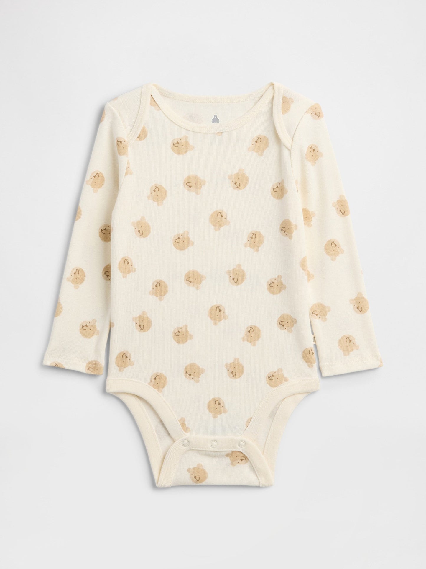 Krem Brannan Bear Detaylı Bodysuit