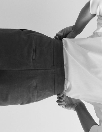 Pamuk Karışımlı Düz Paça Pantolon