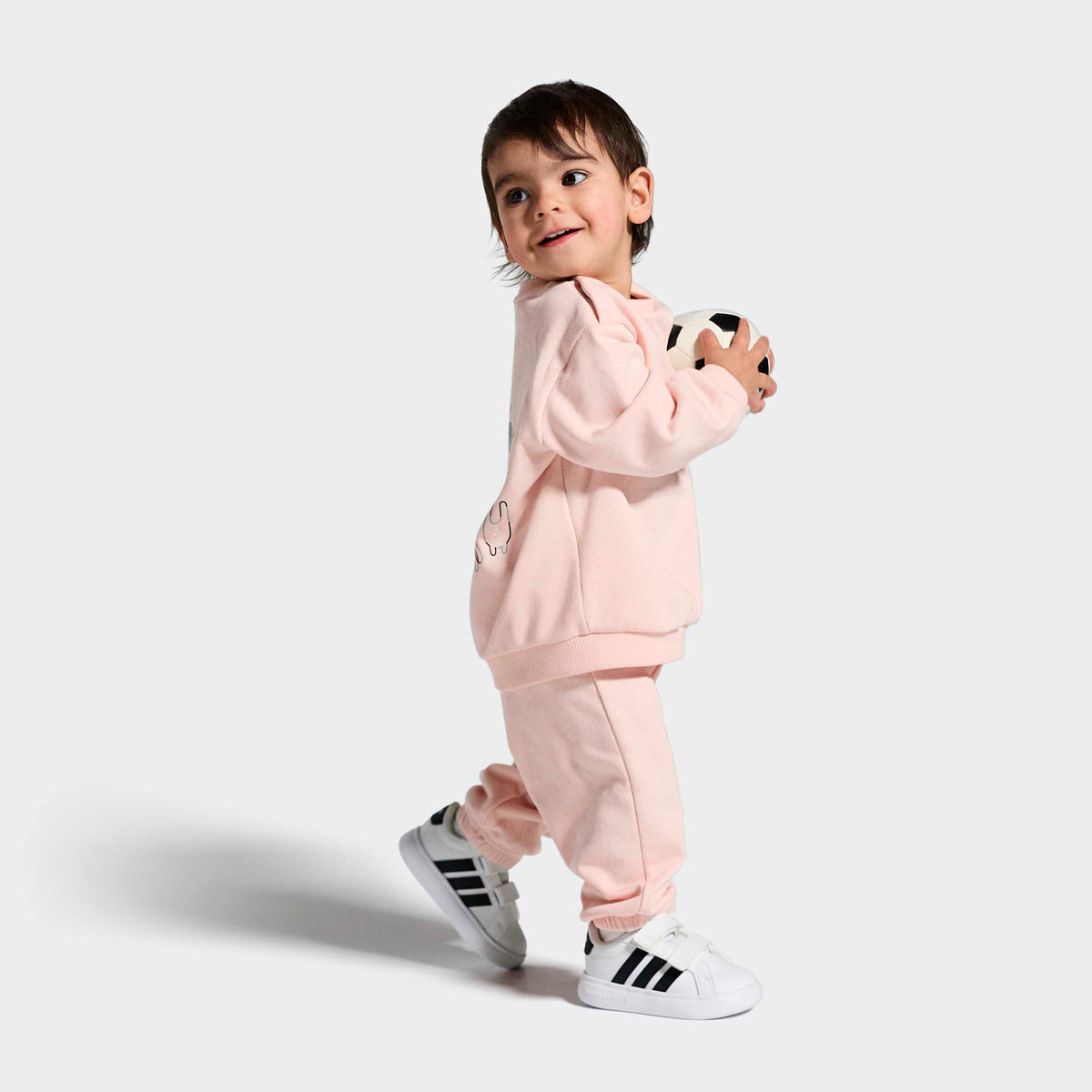 Adidas Grand Court 3.0 Bubble Comfort Çocuk Beyaz Spor Ayakkabı