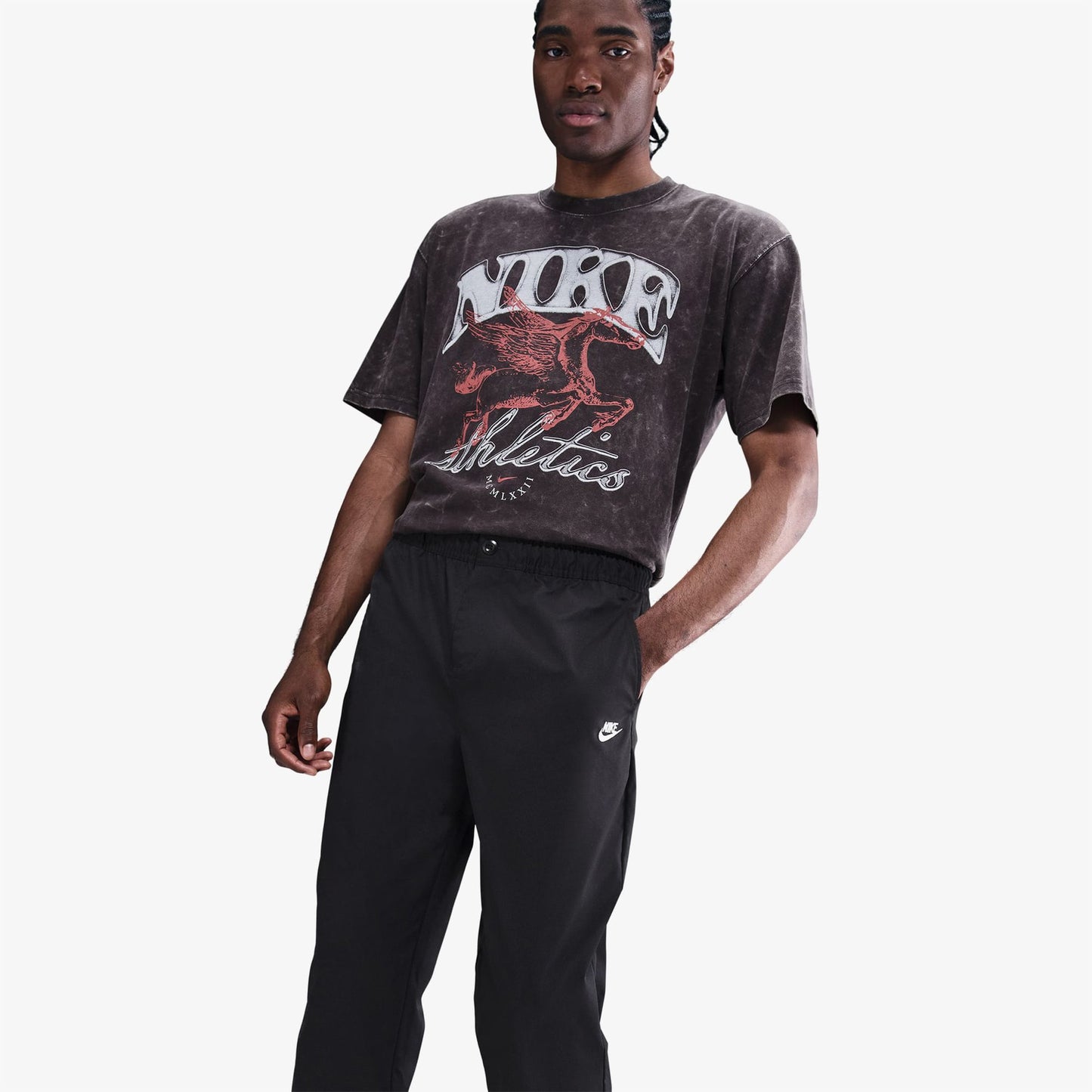 Nike Club Woven Tapered Erkek Siyah Eşofman Altı