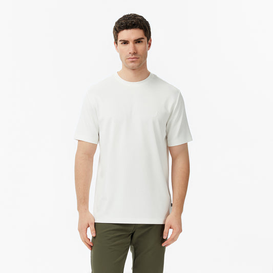 Nautica Erkek Beyaz Regular Fit T-shirt
