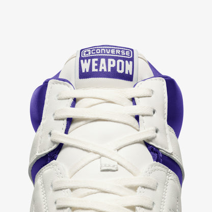 Converse Weapon Unisex Mor Deri Sneaker