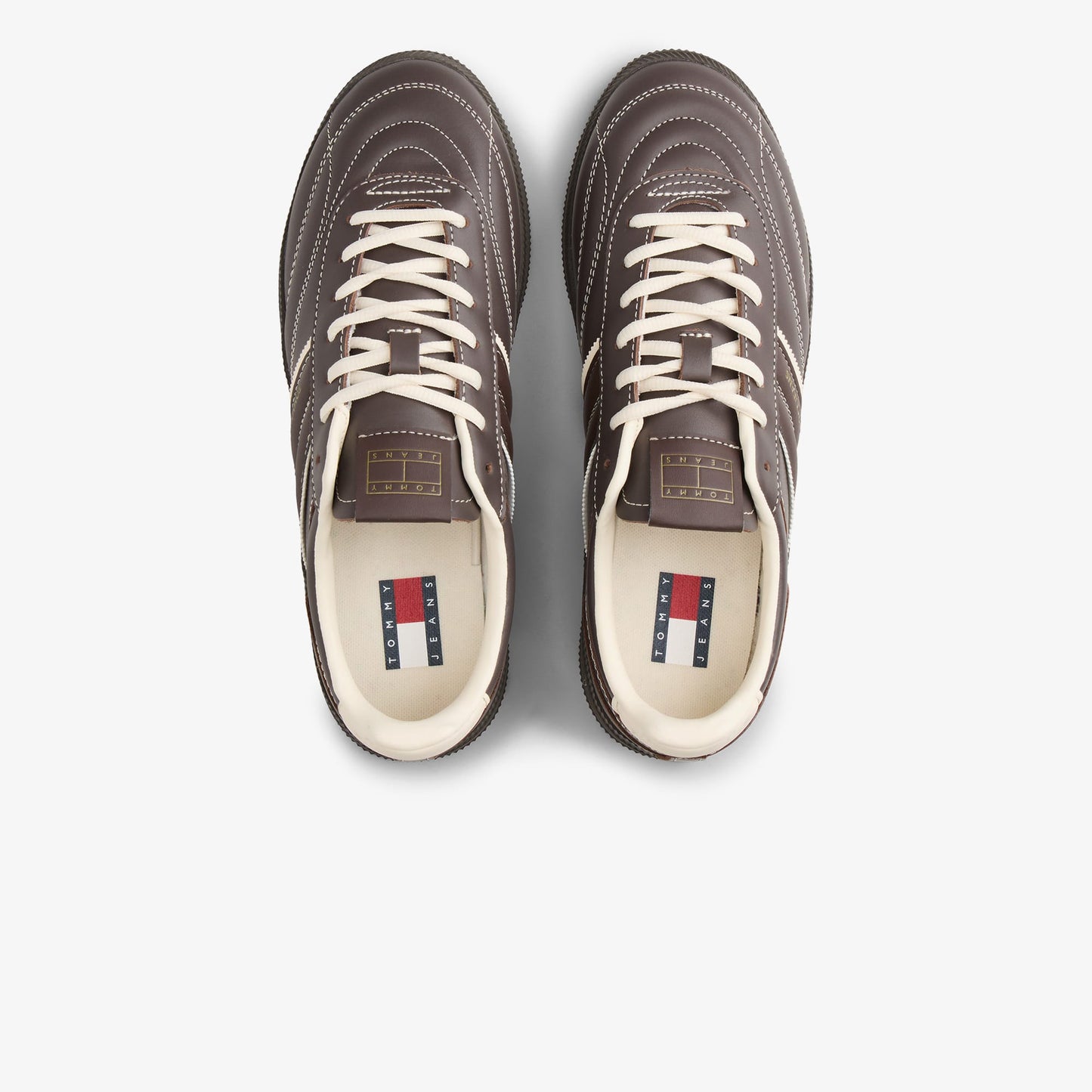 Tommy Hilfiger The Greenwich Edge Leather Kadın Kahverengi Spor Ayakkabı