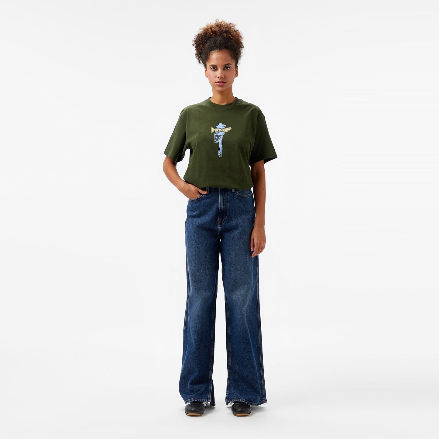 Huf Vise Erkek Yeşil T-shirt