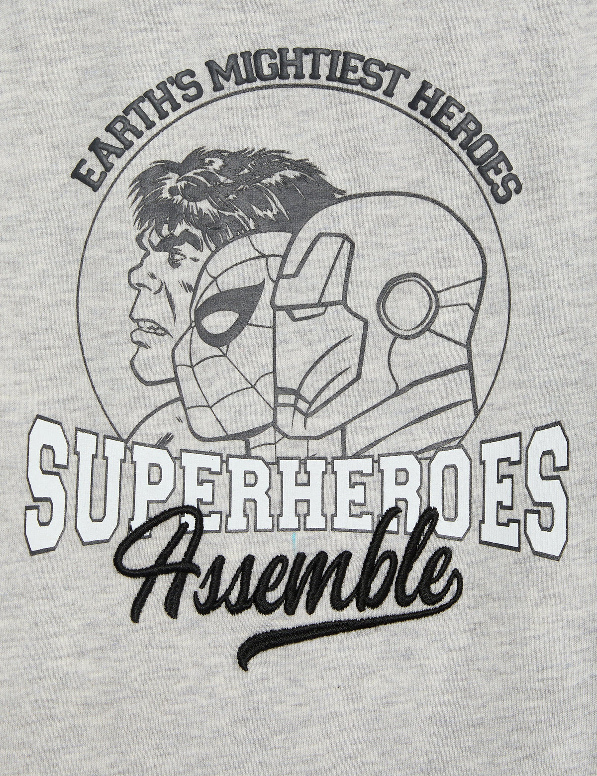 Saf Pamuk Marvel Avengers Pijama Takımı (3-12 Yaş)