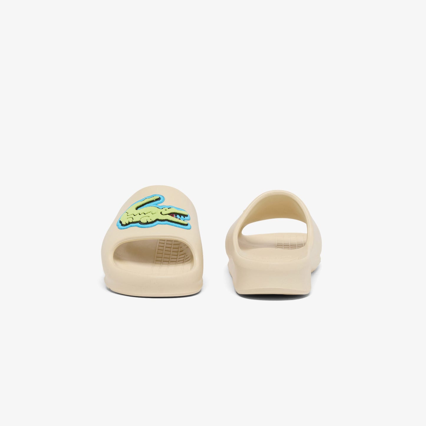Lacoste Serve Slides 2.0 Kadın Bej Terlik