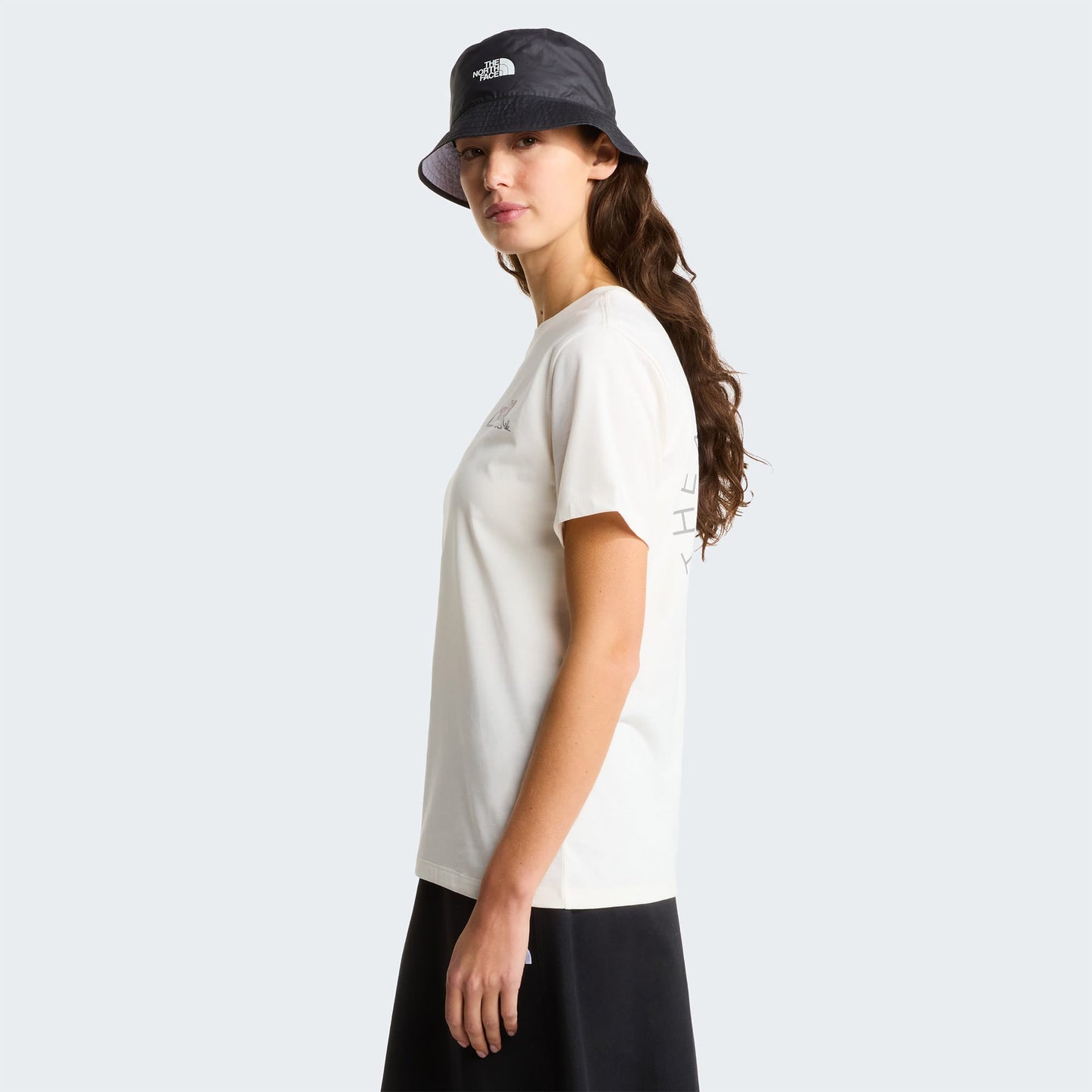 The North Face Monte Regular Kadın Beyaz T-shirt