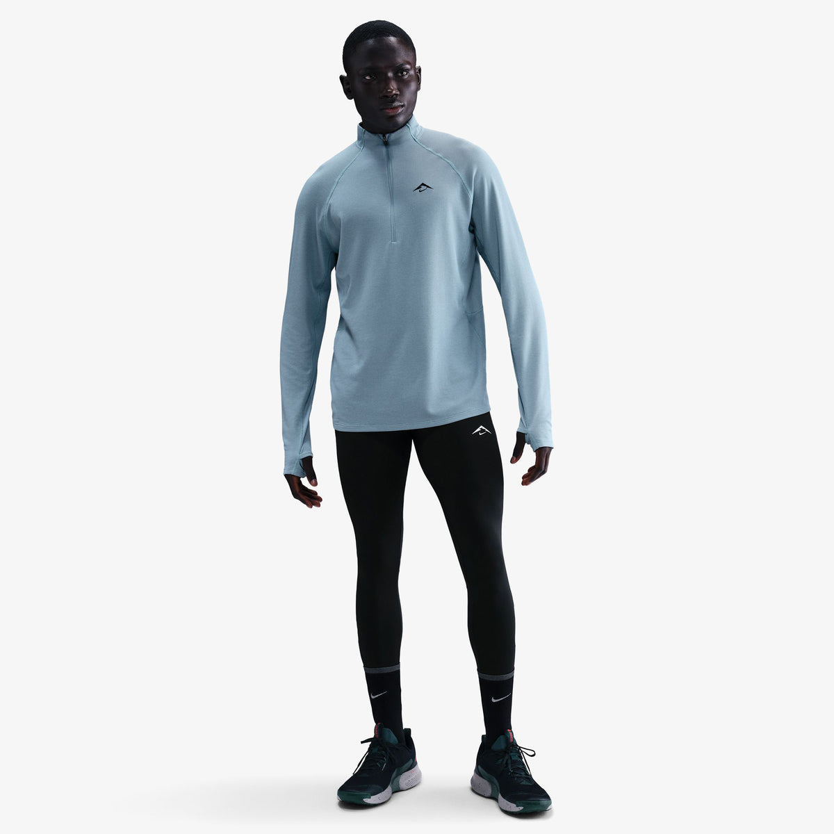 Nike Lunar Ray Erkek Siyah Koşu Tayt