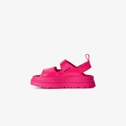 Ugg Goldenglow Glossy Sparkles Çocuk Pembe Sandalet