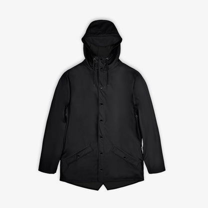 Rains Waterproof Kadın Siyah Yağmurluk
