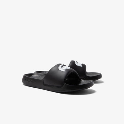 Lacoste Croco 1.0 Kadın Siyah Terlik