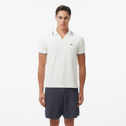 Lacoste Erkek Regular Fit Polo Yaka Krem Polo