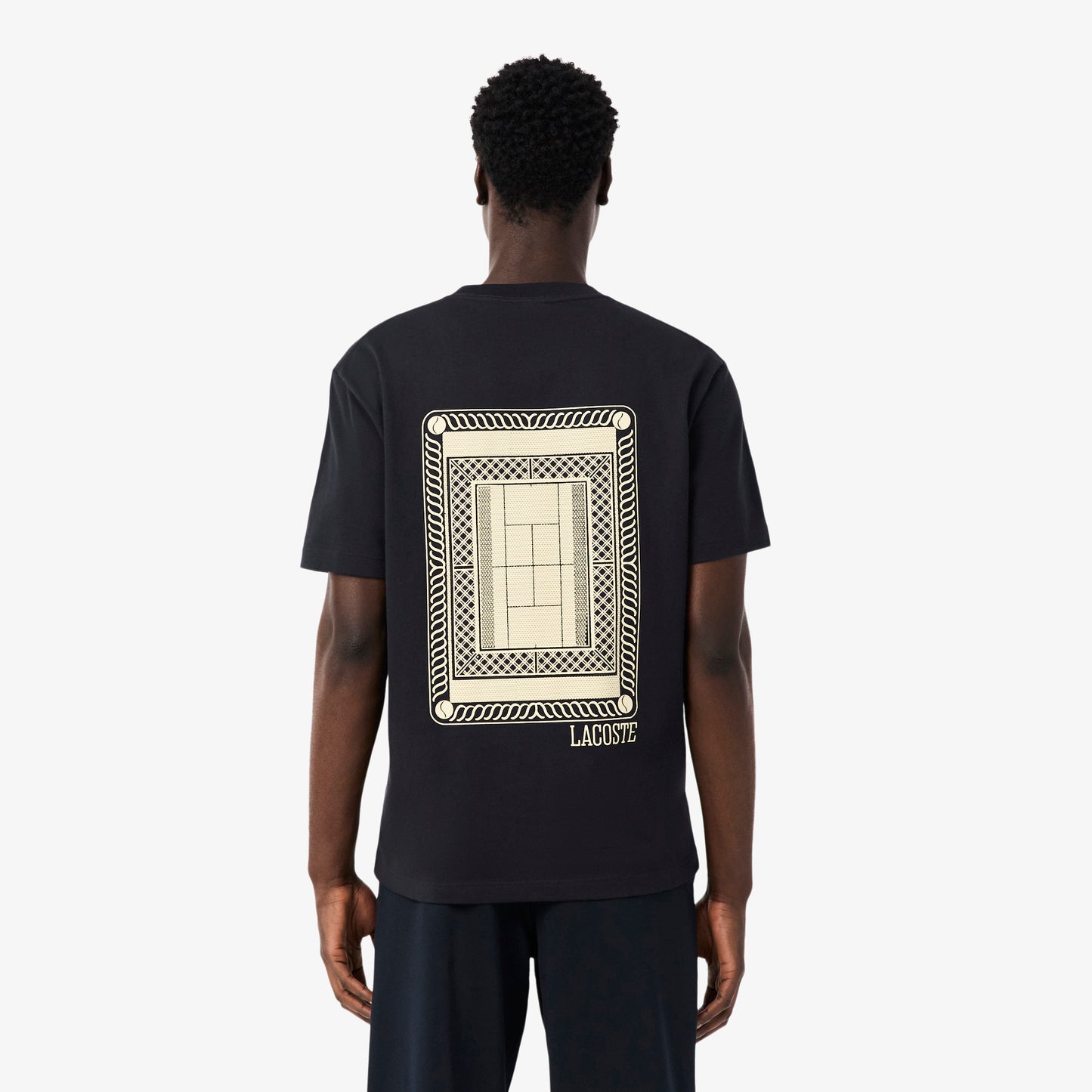 Lacoste Classic Fit Bisiklet Yaka Erkek Gri T-shirt