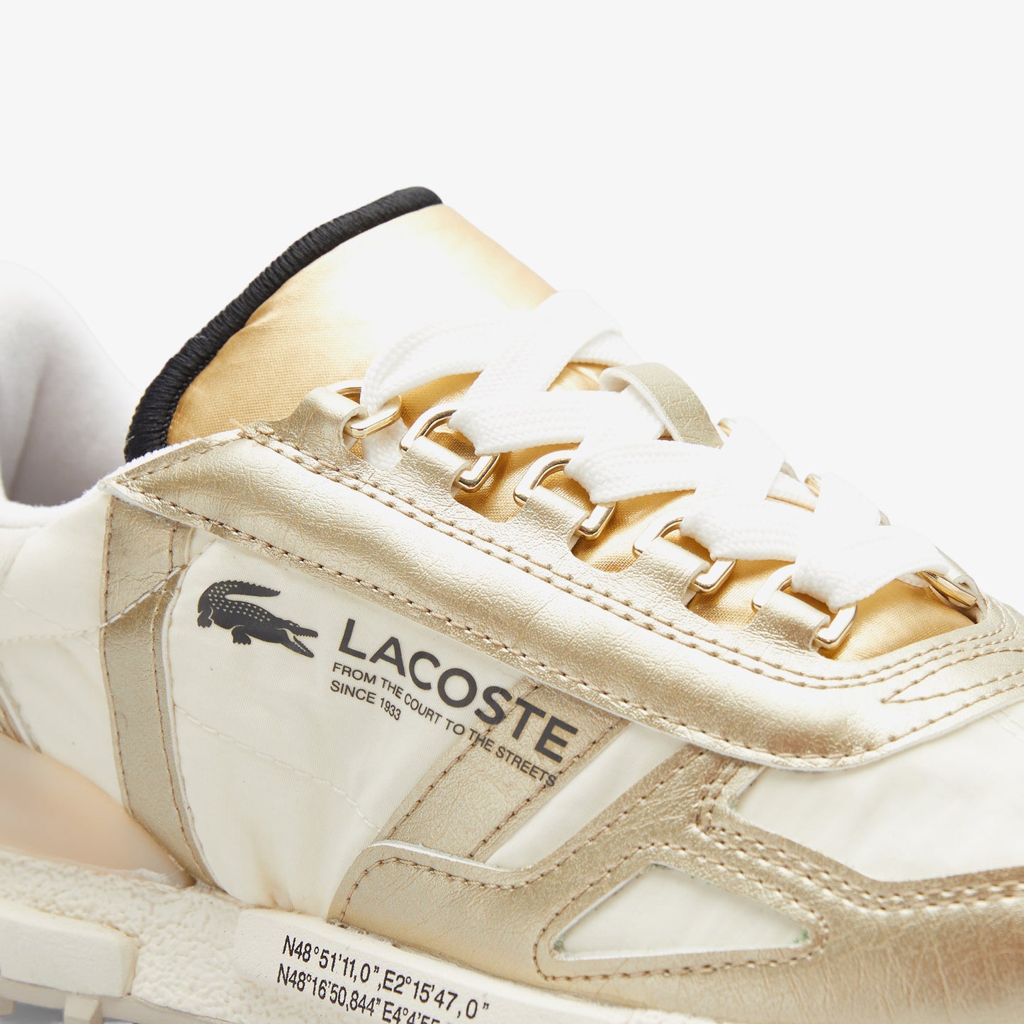 Lacoste Elite Active Kadın Krem Spor Ayakkabı