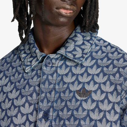 Adidas Denim Monogram Gömlek Erkek