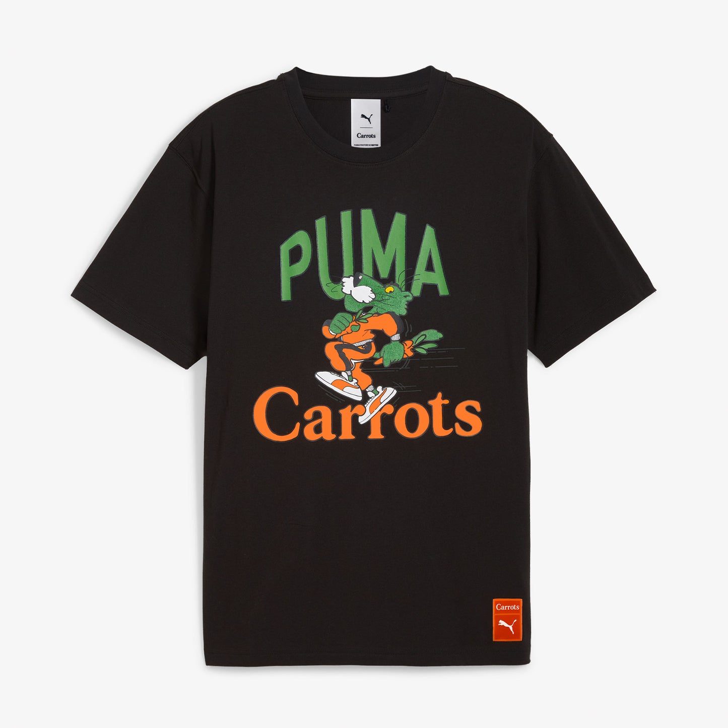 Puma X Carrots Graphic Unisex Siyah T-shirt