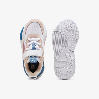 Puma Rs-x Metallic Ac+ Ps Çocuk Beyaz/pembe Spor Ayakkabı