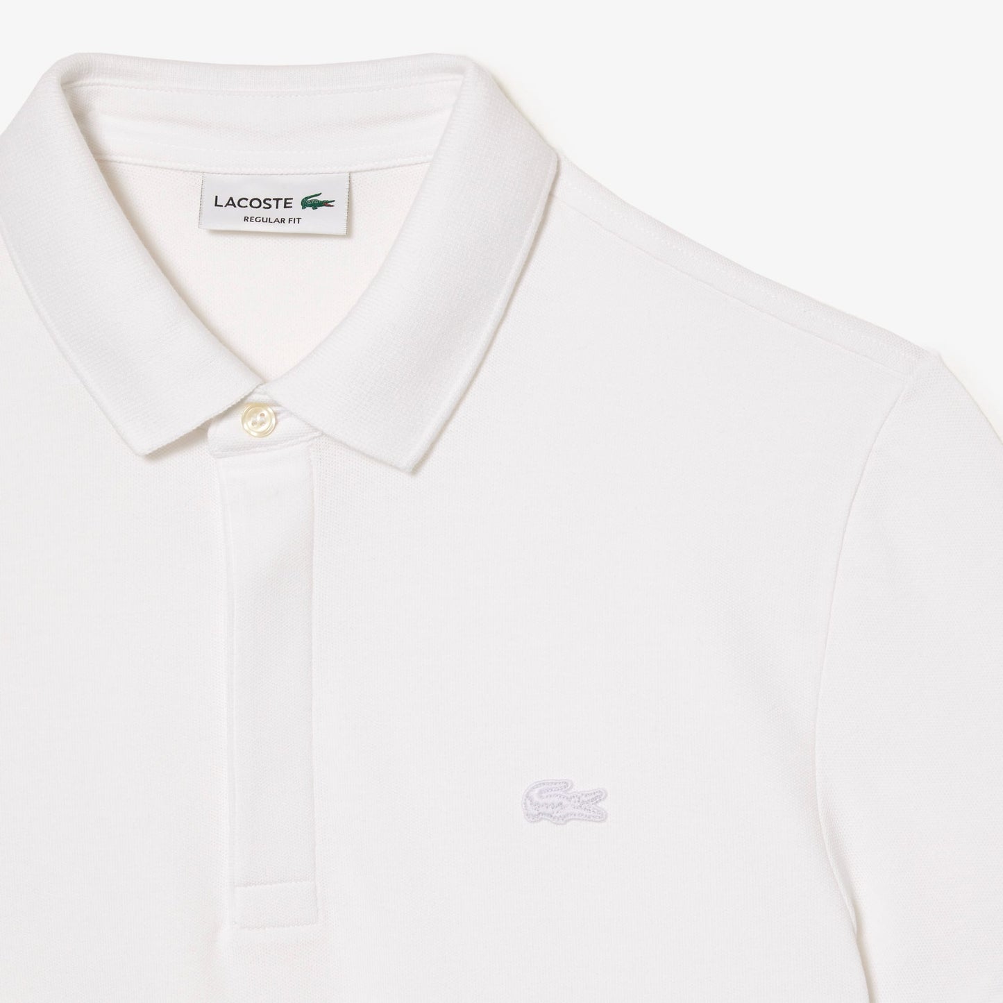 Lacoste Paris erkek Regular Fit Beyaz Polo