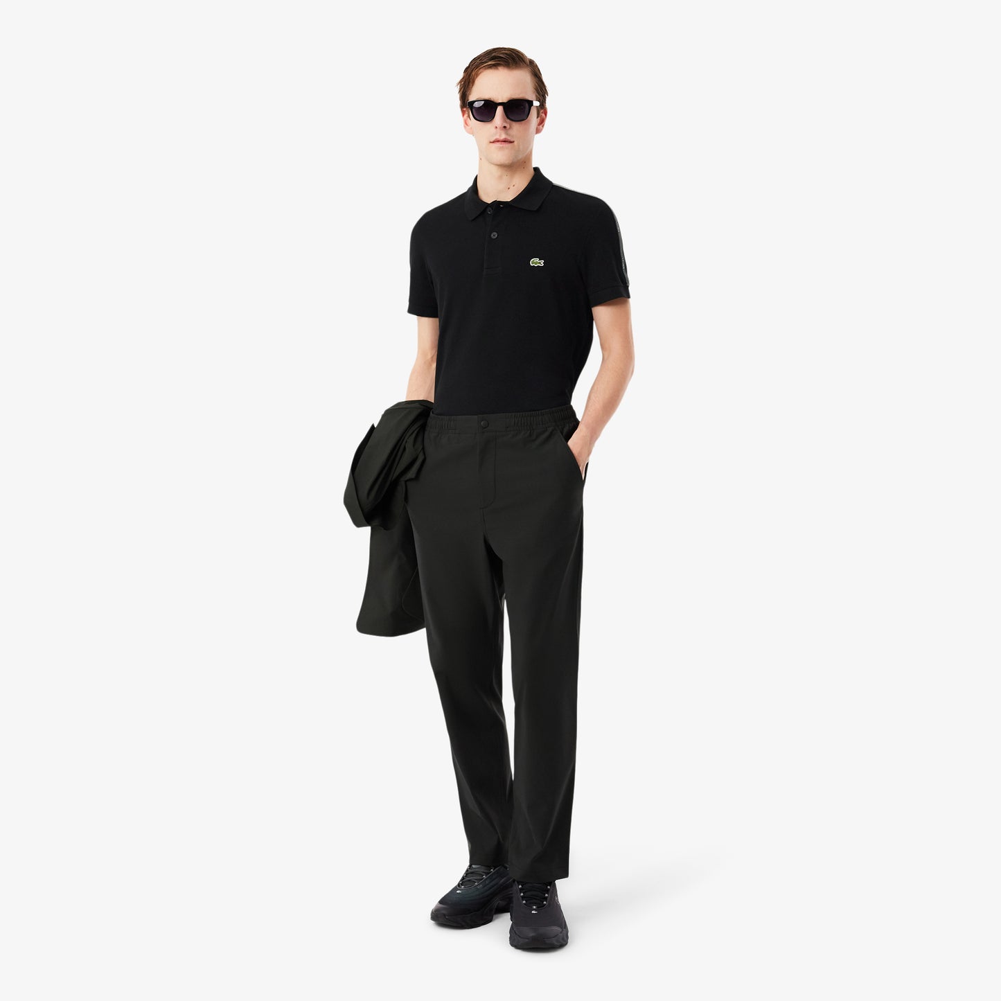 Lacoste Regular Fit Erkek Siyah Polo