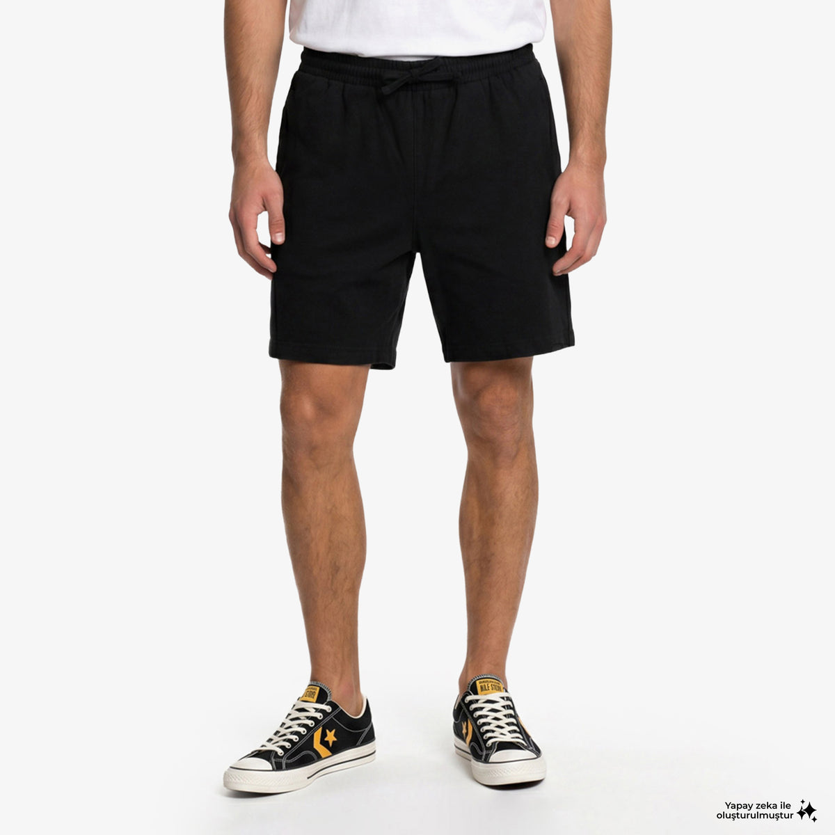 Unıted4 Regular Fit Erkek Siyah Şort