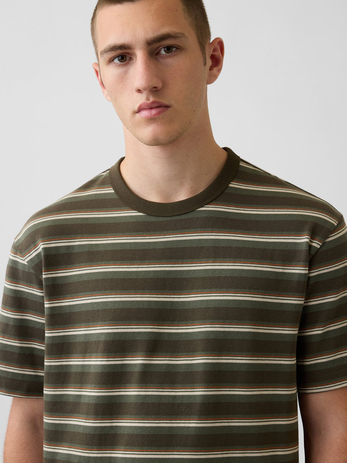 Yeşil Heavyweight Crop T-shirt