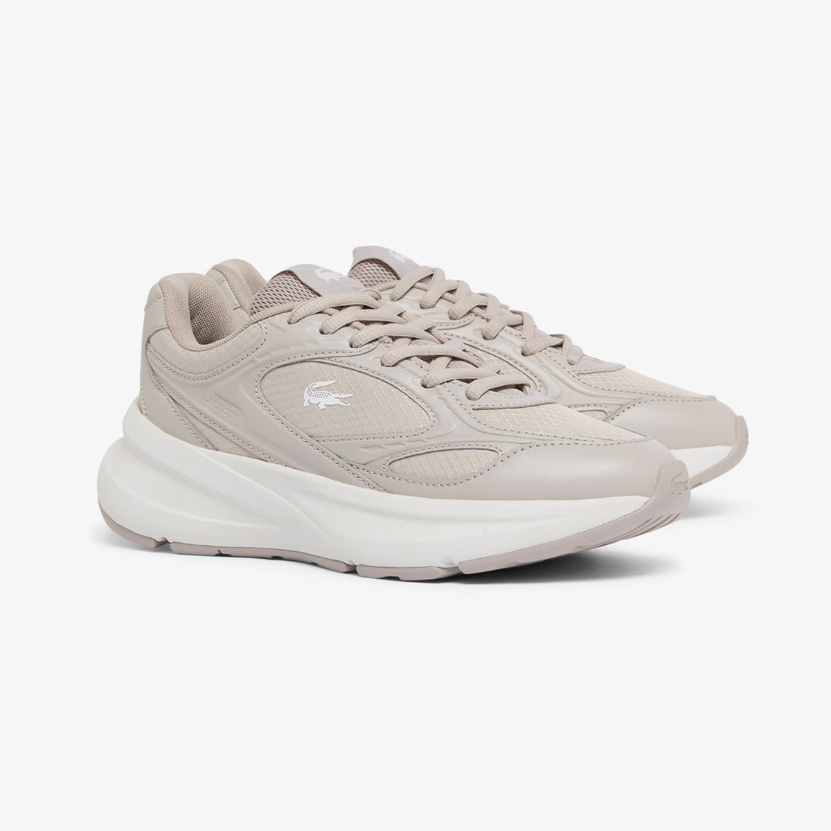 Lacoste Run Set Evo Kadın Bej Sneaker