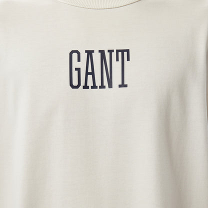 Hoss X Gant New Generation Unisex Beyaz T-shirt