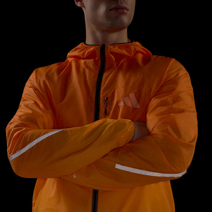 Adidas Terrex Xperior Clima365 Light Windweave Erkek Turuncu Koşu Ceketi